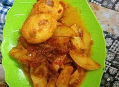 Balado Kentang Telur