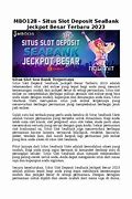 Situs Slot Deposit Seabank